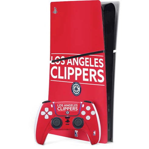 NBA Los Angeles Clippers Standard Red PlayStation PS5 Skins