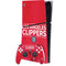 NBA Los Angeles Clippers Standard Red PS5 Slim Digital Edition Bundle Skin