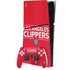 NBA Los Angeles Clippers Standard Red PS5 Slim Digital Edition Bundle Skin