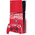 NBA Los Angeles Clippers Standard Red PS5 Slim Disk Bundle Skin