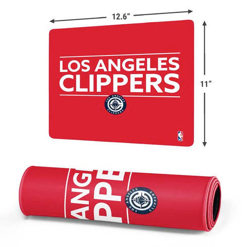 NBA Los Angeles Clippers Standard Red Gaming Mouse Pad