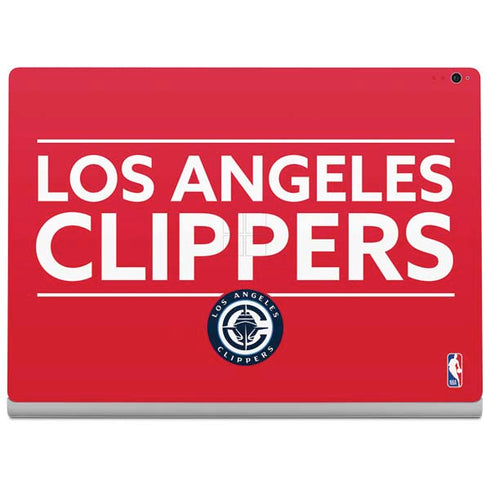 NBA Los Angeles Clippers Standard Red Surface Book 2 15in Skin