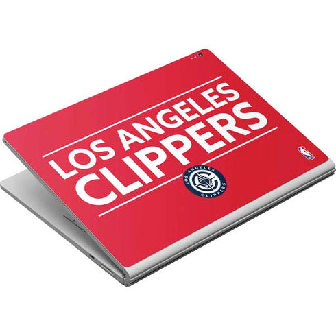 NBA Los Angeles Clippers Standard Red Surface Book Skin