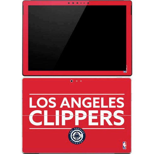 NBA Los Angeles Clippers Standard Red Surface Pro 4 Skin