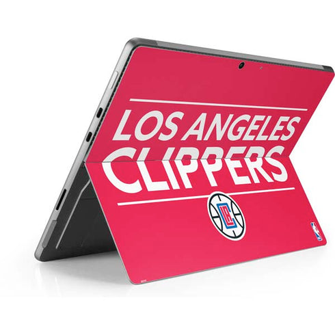 NBA Los Angeles Clippers Standard Red Surface Pro 9 Skin
