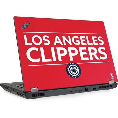 NBA Los Angeles Clippers Standard Red Lenovo ThinkPad Skin