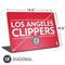NBA Los Angeles Clippers Standard Red Universal Laptop 18in (14.6 x 10.6in) Skin
