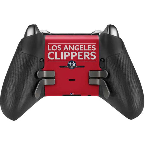 NBA Los Angeles Clippers Standard Red Xbox Elite Wireless Controller Series 2 Skin
