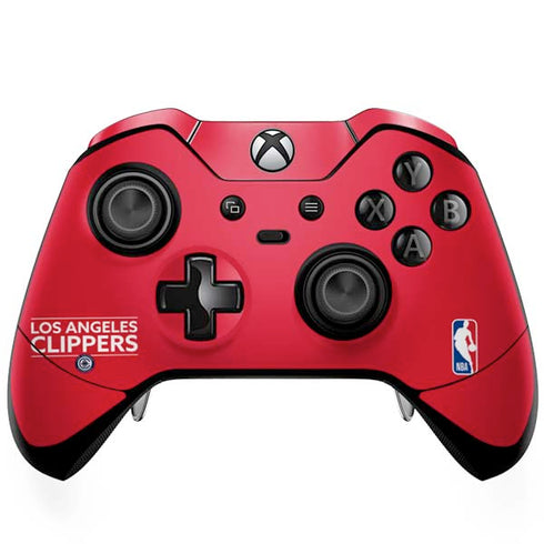 NBA Los Angeles Clippers Standard Red Xbox One Elite Controller Skin