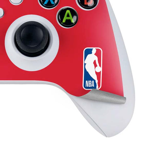 NBA Los Angeles Clippers Standard Red Xbox Series S Controller Skin