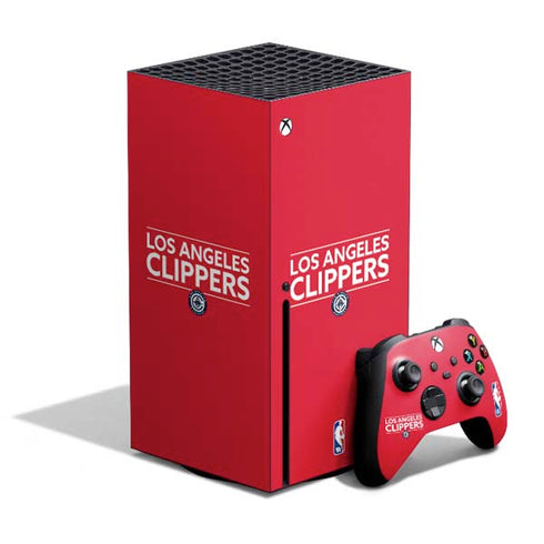 NBA Los Angeles Clippers Standard Red Xbox Series X Skins