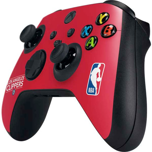 NBA Los Angeles Clippers Standard Red Xbox Series X Controller Skin