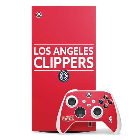 NBA Los Angeles Clippers Standard Red XBox Series X Digital Edition Bundle Skin