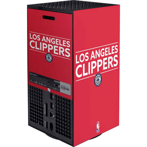 NBA Los Angeles Clippers Standard Red XBox Series X Digital Edition Bundle Skin