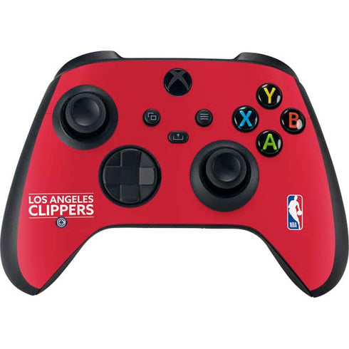 NBA Los Angeles Clippers Standard Red XBox Series X Digital Edition Bundle Skin