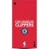 NBA Los Angeles Clippers Standard Red XBox Series X Digital Edition Console Skin