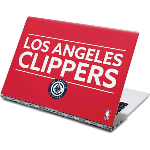 NBA Los Angeles Clippers Standard Red Yoga 910 2-in-1 14in Touch-Screen Skin