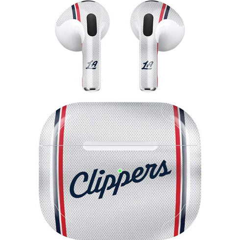 NBA Los Angeles Clippers Team Jersey Apple AirPods (3rd Gen 2021) Skin