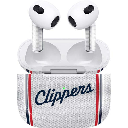 NBA Los Angeles Clippers Team Jersey Apple AirPods (3rd Gen 2021) Skin