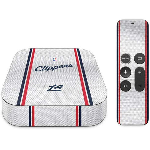 NBA Los Angeles Clippers Team Jersey Apple TV Skin