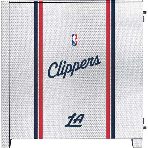 NBA Los Angeles Clippers Team Jersey Corsair 4000D Tempered Glass Mid-Tower ATX Case Skin