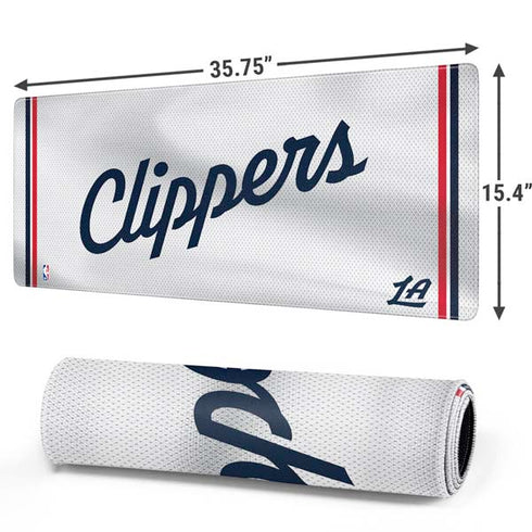 NBA Los Angeles Clippers Team Jersey Gaming Mouse Pad