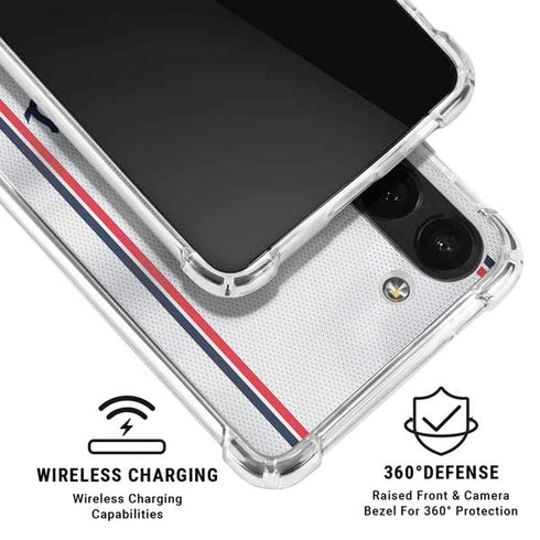 NBA Los Angeles Clippers Team Jersey Galaxy A13 5G Clear Case