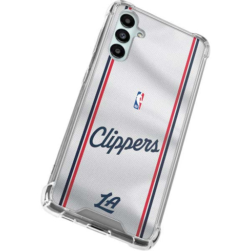 NBA Los Angeles Clippers Team Jersey Galaxy A14 5G Clear Case