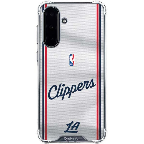 NBA Los Angeles Clippers Team Jersey Galaxy A36 5G Clear Case