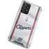 NBA Los Angeles Clippers Team Jersey Galaxy A52 5G Clear Case