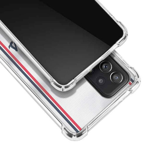 NBA Los Angeles Clippers Team Jersey Galaxy A52 5G Clear Case