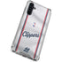 NBA Los Angeles Clippers Team Jersey Galaxy A54 5G Clear Case