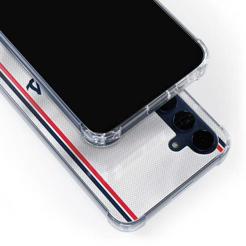 NBA Los Angeles Clippers Team Jersey Galaxy A55 5G Clear Case