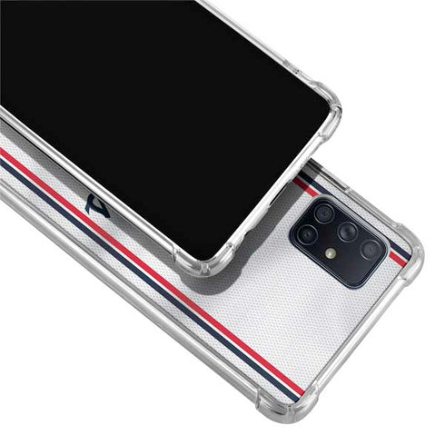 NBA Los Angeles Clippers Team Jersey Galaxy A71 5G Clear Case