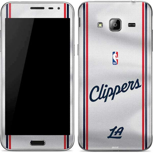 NBA Los Angeles Clippers Team Jersey Galaxy J3 Skin