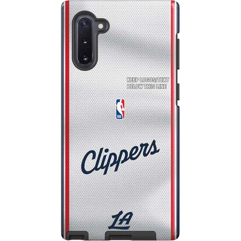 NBA Los Angeles Clippers Team Jersey Galaxy Note 10 Pro Case