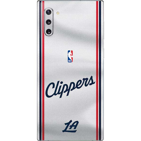 NBA Los Angeles Clippers Team Jersey Galaxy Note 10 Skin