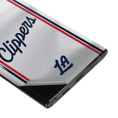 NBA Los Angeles Clippers Team Jersey Galaxy Note 10 Skin