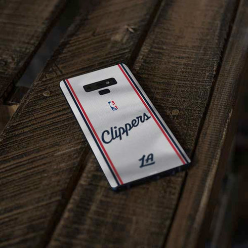NBA Los Angeles Clippers Team Jersey Galaxy Note 9 Skin