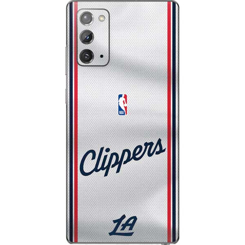 NBA Los Angeles Clippers Team Jersey Galaxy Note20 5G Skin
