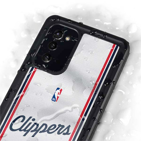 NBA Los Angeles Clippers Team Jersey Galaxy Note20 5G Waterproof Case