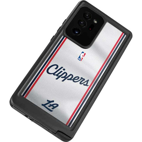 NBA Los Angeles Clippers Team Jersey Galaxy Note20 Ultra 5G Waterproof Case