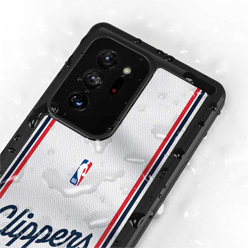 NBA Los Angeles Clippers Team Jersey Galaxy Note20 Ultra 5G Waterproof Case