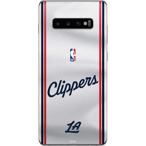 NBA Los Angeles Clippers Team Jersey Galaxy S10 Plus Skin