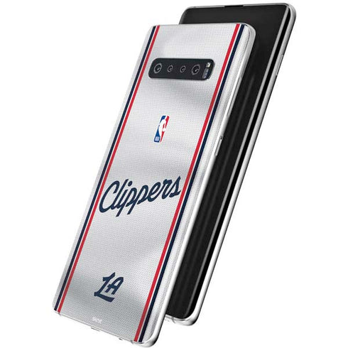 NBA Los Angeles Clippers Team Jersey Galaxy S10 Plus Skin