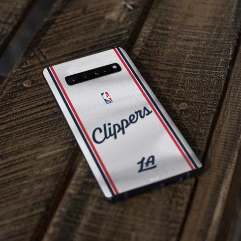 NBA Los Angeles Clippers Team Jersey Galaxy S10 Skin