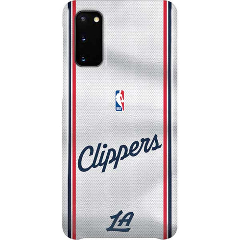 NBA Los Angeles Clippers Team Jersey Galaxy S20 Lite Case