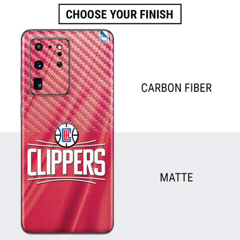 NBA Los Angeles Clippers Team Jersey Galaxy S20 Ultra 5G Skin