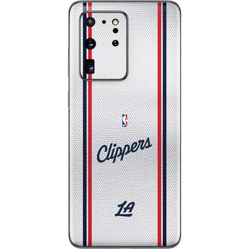 NBA Los Angeles Clippers Team Jersey Galaxy S20 Ultra 5G Skin