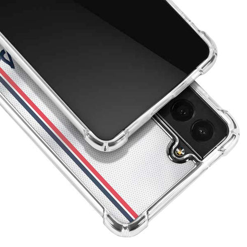 NBA Los Angeles Clippers Team Jersey Galaxy S21 5G Clear Case
